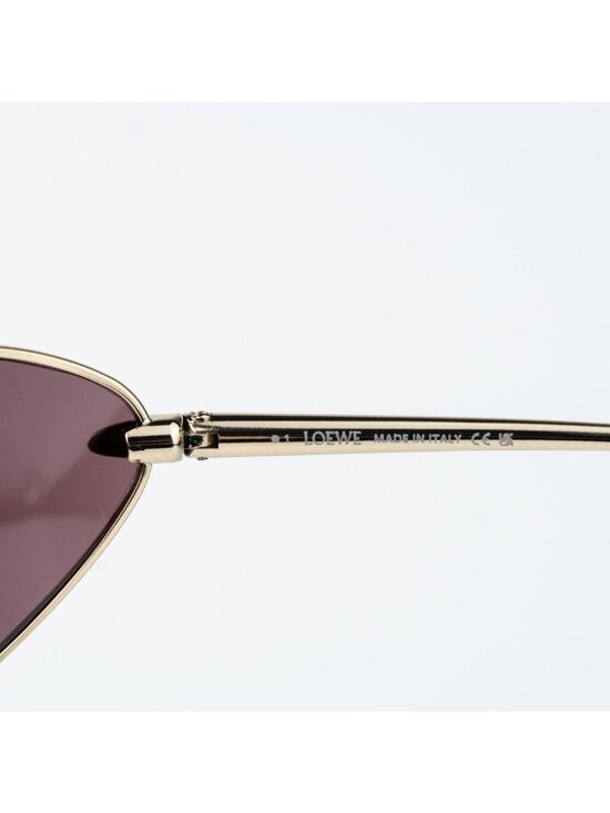 Loewe Women Sunglasses Gold Purple Wraparound LW40164U 32U NEW AUTHENTIC main image 8